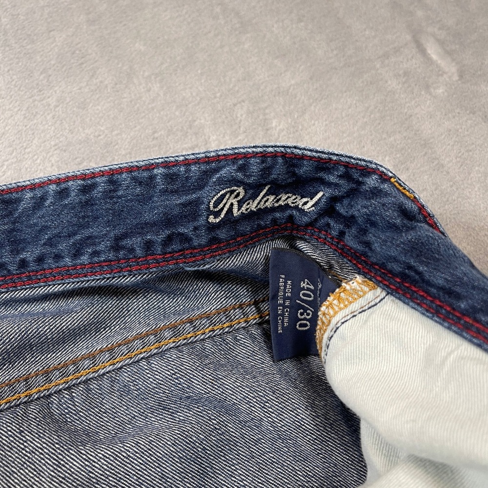 Tommy Bahama Mens Jeans 40x30 Relaxed Fit Medium Wash Blue Denim Mid Rise - Picture 4 of 7